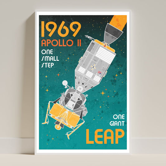 Apollo 11 (Retro) Poster