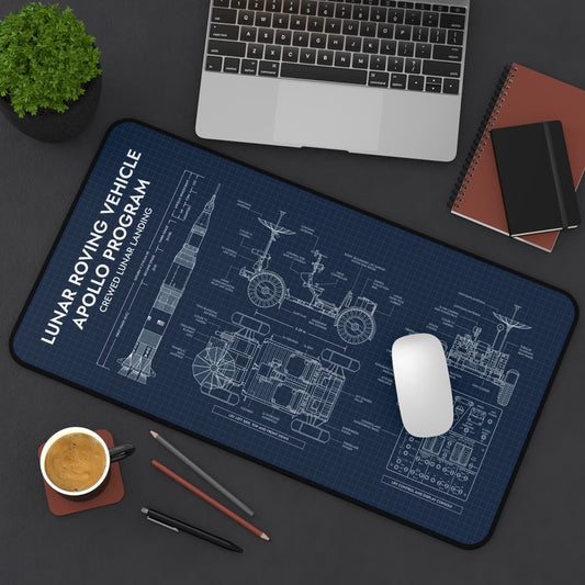 Apollo Lunar Roving Vehicle Desk Mat