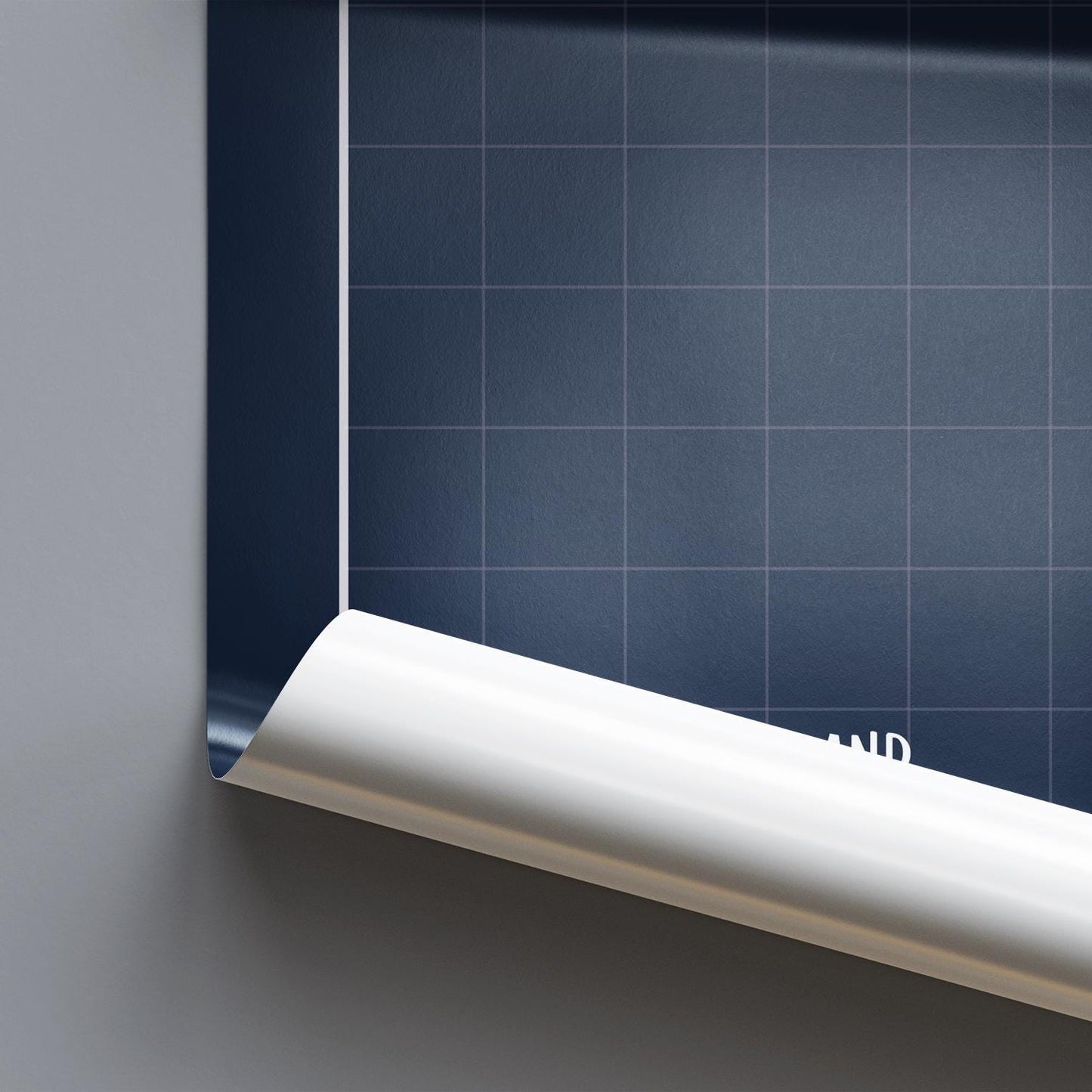 Spitfire Blueprint Poster