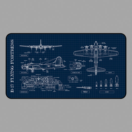 B-17 Flying Fortress Desk Mat