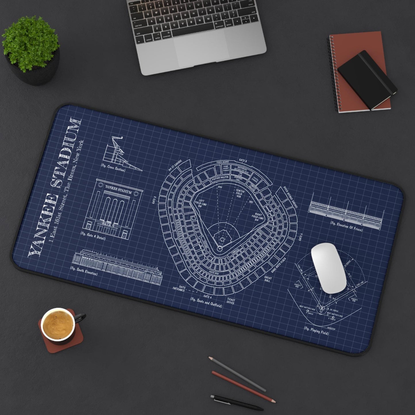 Yankee Stadium Desk Mat