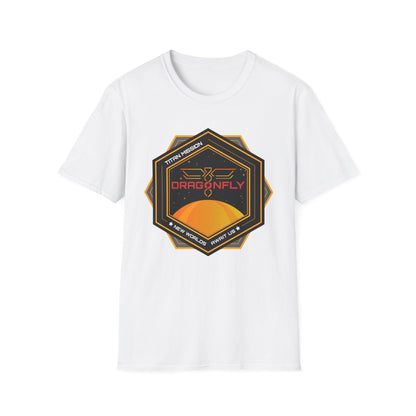 Dragonfly: Titan Mission. New Worlds Await Us T-Shirt