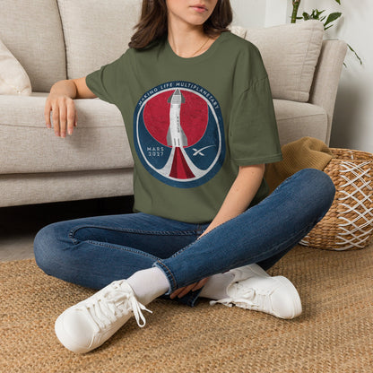 SpaceX Mars 2027: Making Life Multiplanetary - T-Shirt