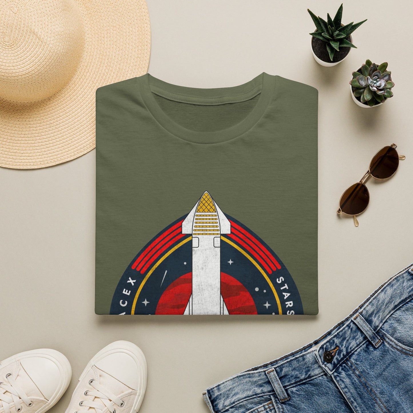 SpaceX-Starship: Nothing Can't Stop Us Now. T-Shirt
