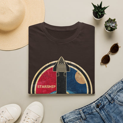 Starship Rocket Badge T-Shirt
