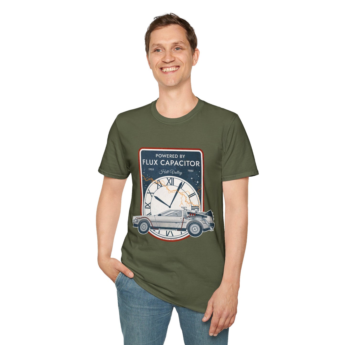 Back to the Future - Powered by Flux Capacitor T-Shirt
