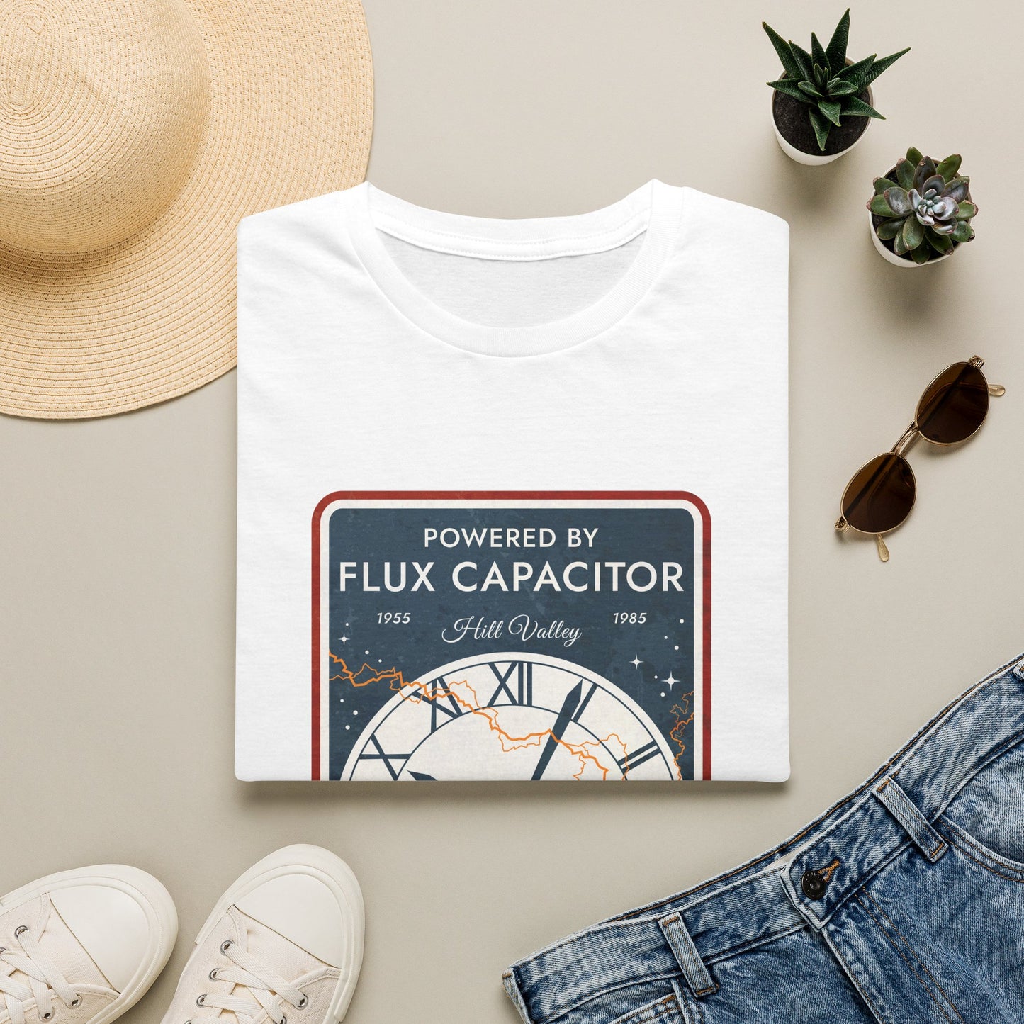 Back to the Future - Powered by Flux Capacitor T-Shirt