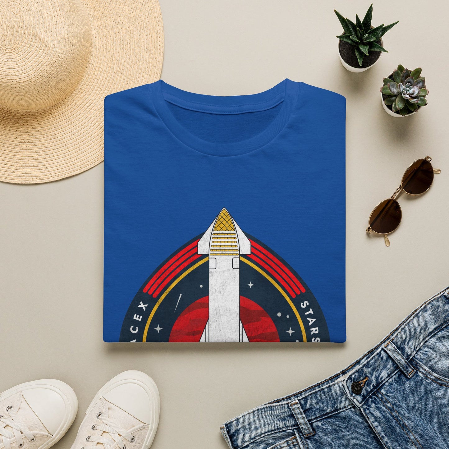 SpaceX-Starship: Nothing Can't Stop Us Now. T-Shirt