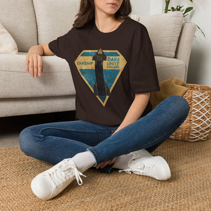 SpaceX-Starship: Dare. Unite. Explore. T-Shirt