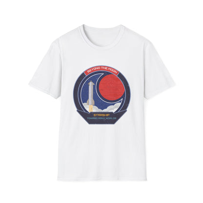 Starship: Beyond The Moon. Toward Many Worlds T-Shirt