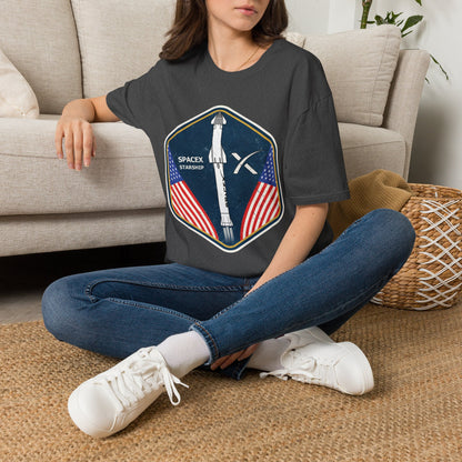 SpaceX Starship Badge T-Shirt