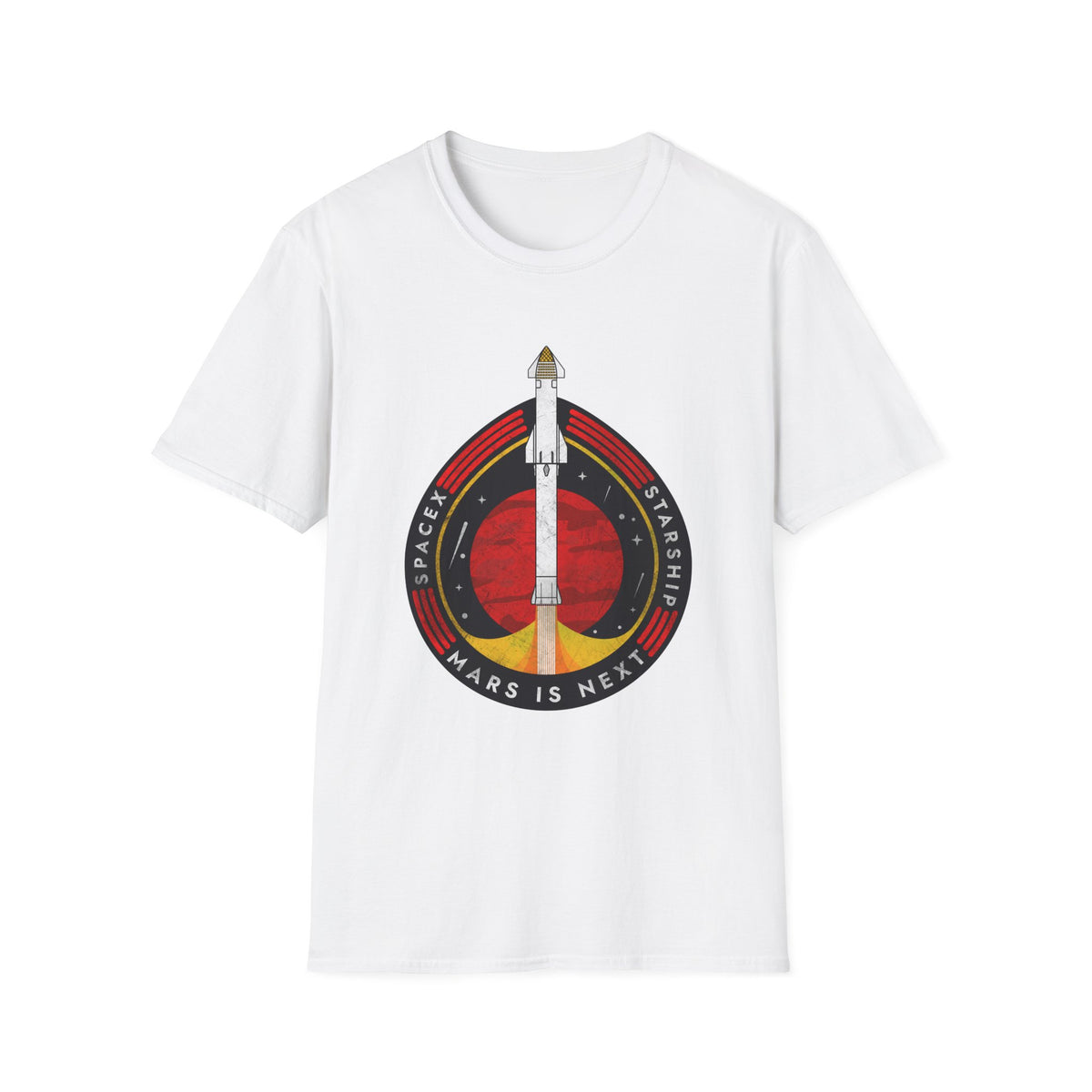 SpaceX-Starship: Mars is Next. T-Shirt
