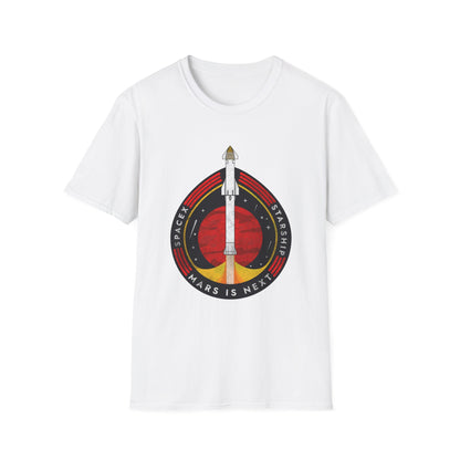 SpaceX-Starship: Mars is Next. T-Shirt