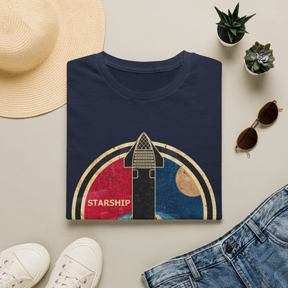 Starship Rocket Badge T-Shirt