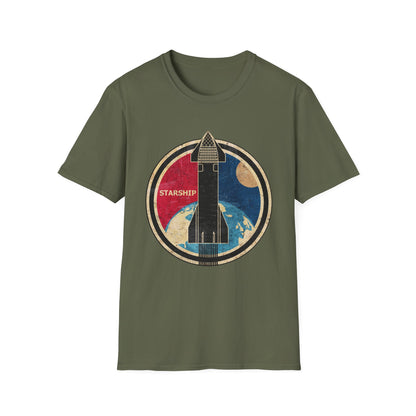 Starship Rocket Badge T-Shirt