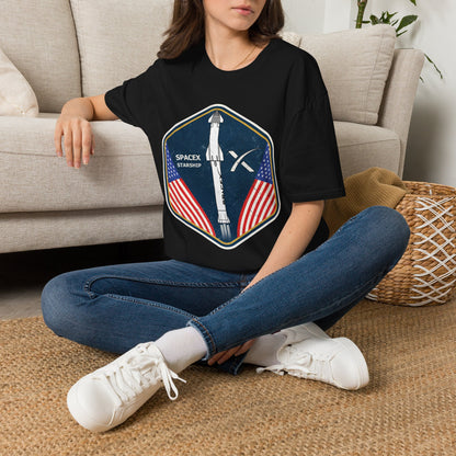 SpaceX Starship Badge T-Shirt