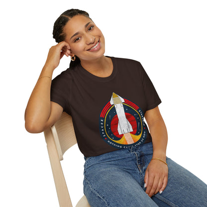 SpaceX-Starship: Nothing Can't Stop Us Now. T-Shirt