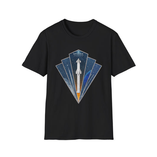 SpaceX Starship Rocket T-Shirt