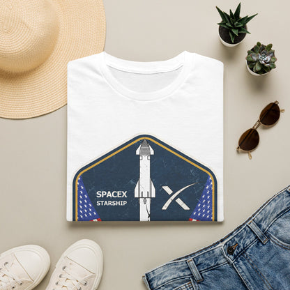 SpaceX Starship Badge T-Shirt