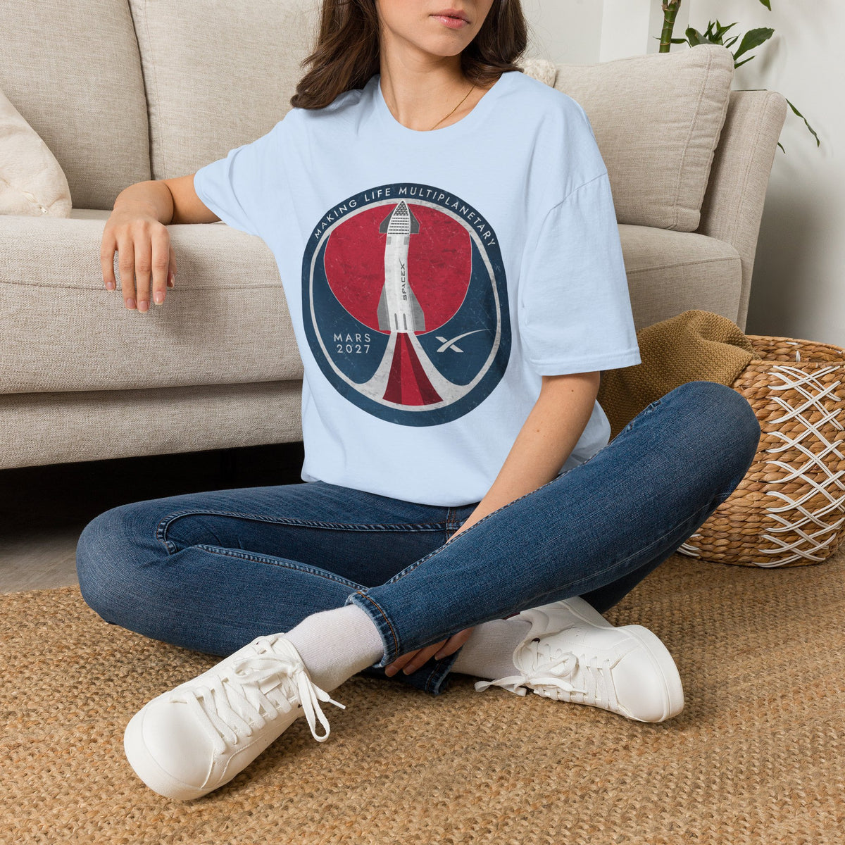 SpaceX Mars 2027: Making Life Multiplanetary - T-Shirt