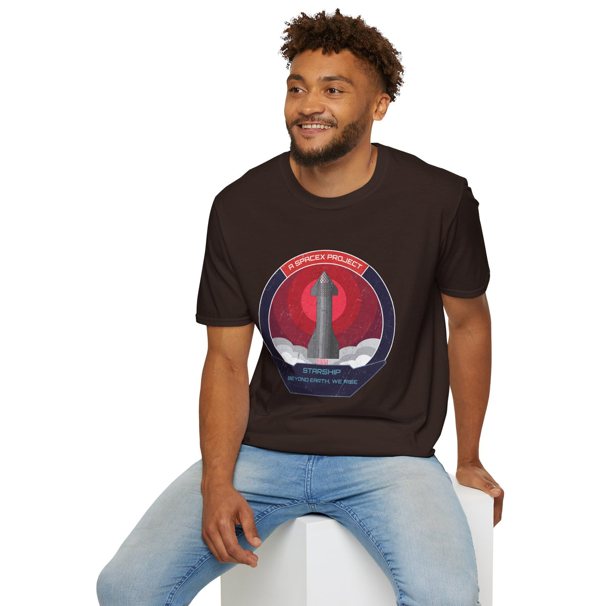Starship: Beyond Earth, We Rise - T-Shirt