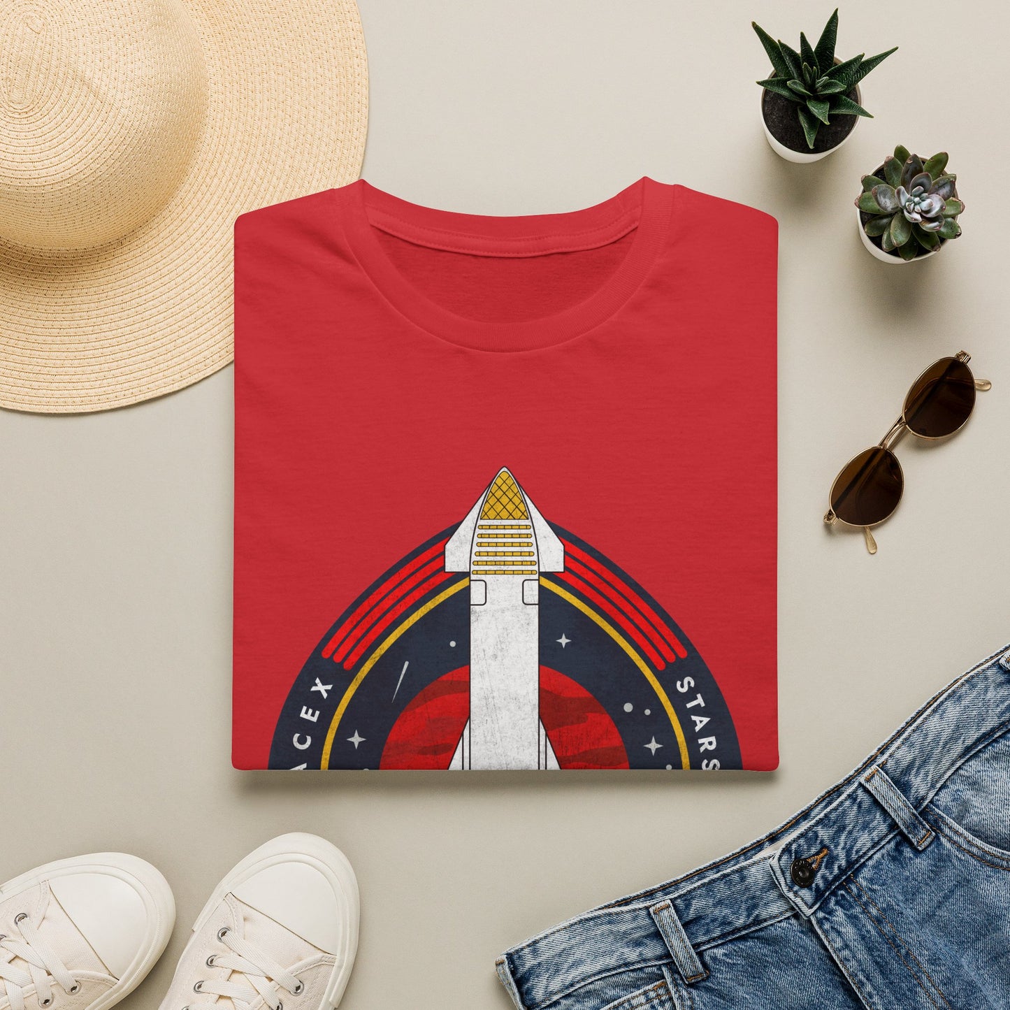 SpaceX-Starship: Nothing Can't Stop Us Now. T-Shirt