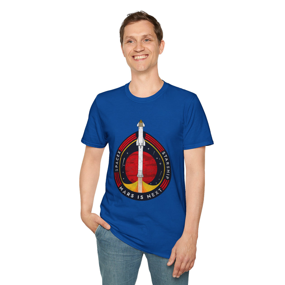 SpaceX-Starship: Mars is Next. T-Shirt