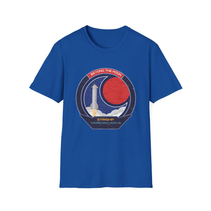 Starship: Beyond The Moon. Toward Many Worlds T-Shirt