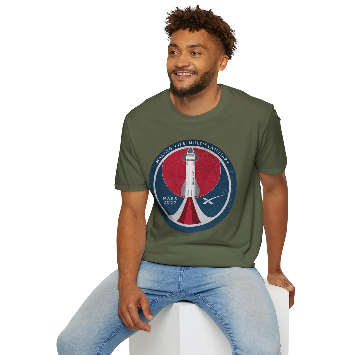 SpaceX Mars 2027: Making Life Multiplanetary - T-Shirt