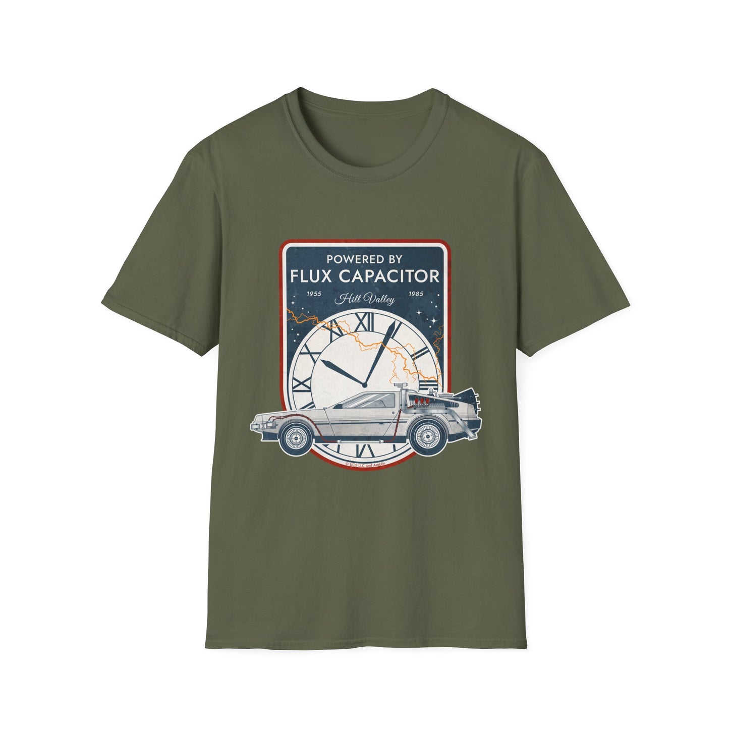 Back to the Future - Powered by Flux Capacitor T-Shirt