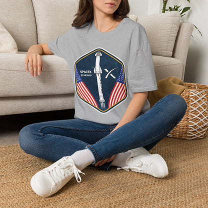 SpaceX Starship Badge T-Shirt