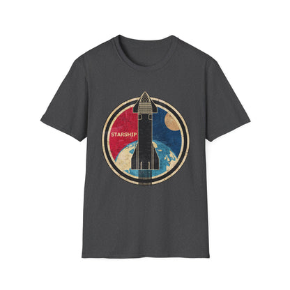Starship Rocket Badge T-Shirt