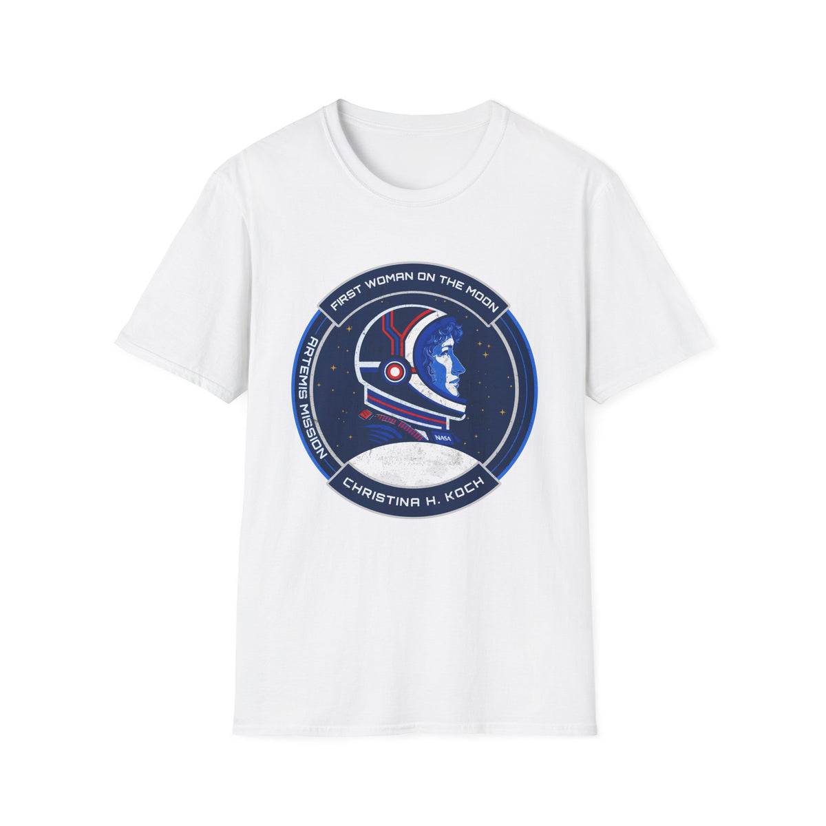 Christina H. Koch: First Woman On The Moon (Artemis Mission) T-Shirt