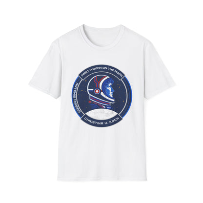 Christina H. Koch: First Woman On The Moon (Artemis Mission) T-Shirt