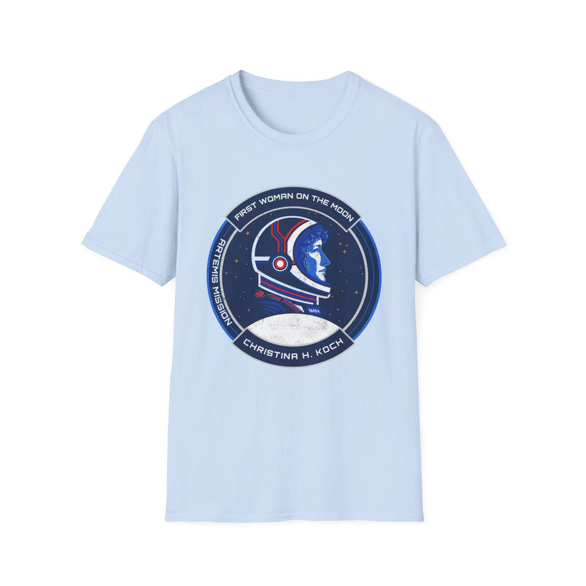 Christina H. Koch: First Woman On The Moon (Artemis Mission) T-Shirt