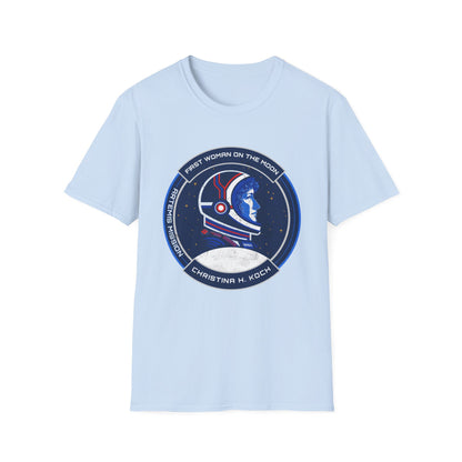 Christina H. Koch: First Woman On The Moon (Artemis Mission) T-Shirt