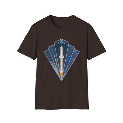 Starship Rocket Badge T-Shirt