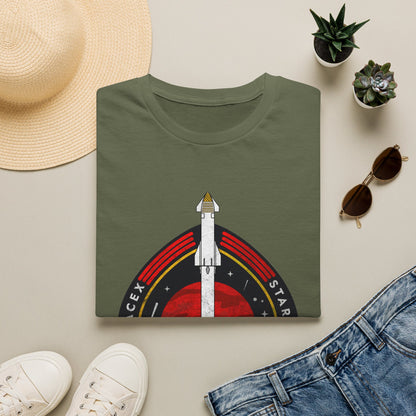 SpaceX-Starship: Mars is Next. T-Shirt