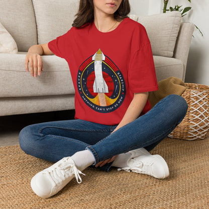 SpaceX-Starship: Nothing Can't Stop Us Now. T-Shirt