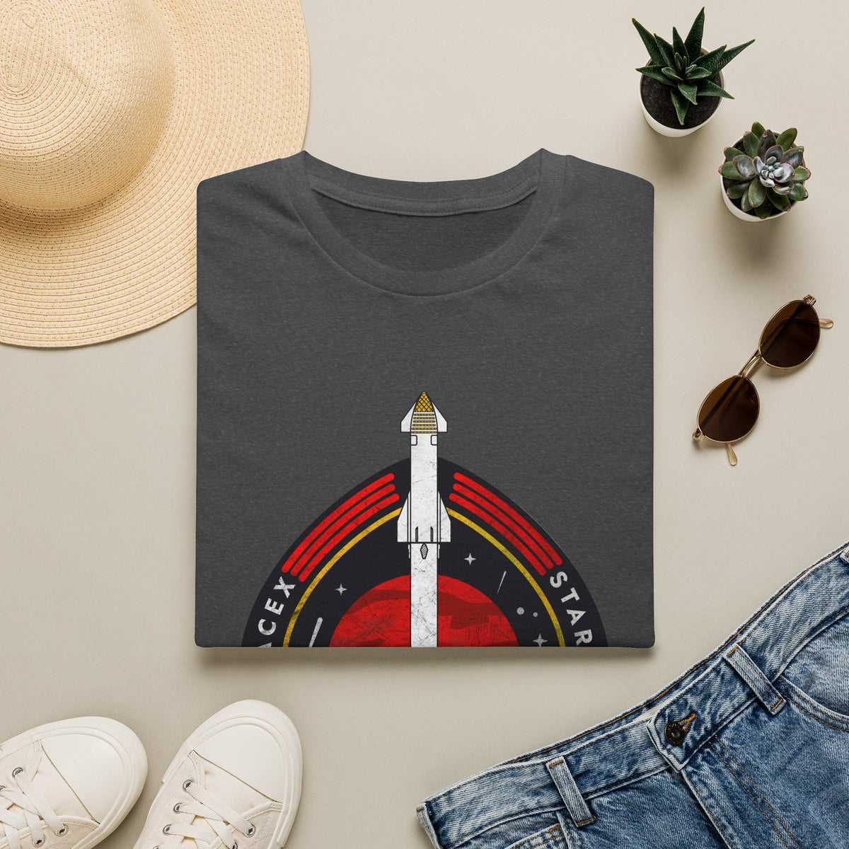SpaceX-Starship: Mars is Next. T-Shirt
