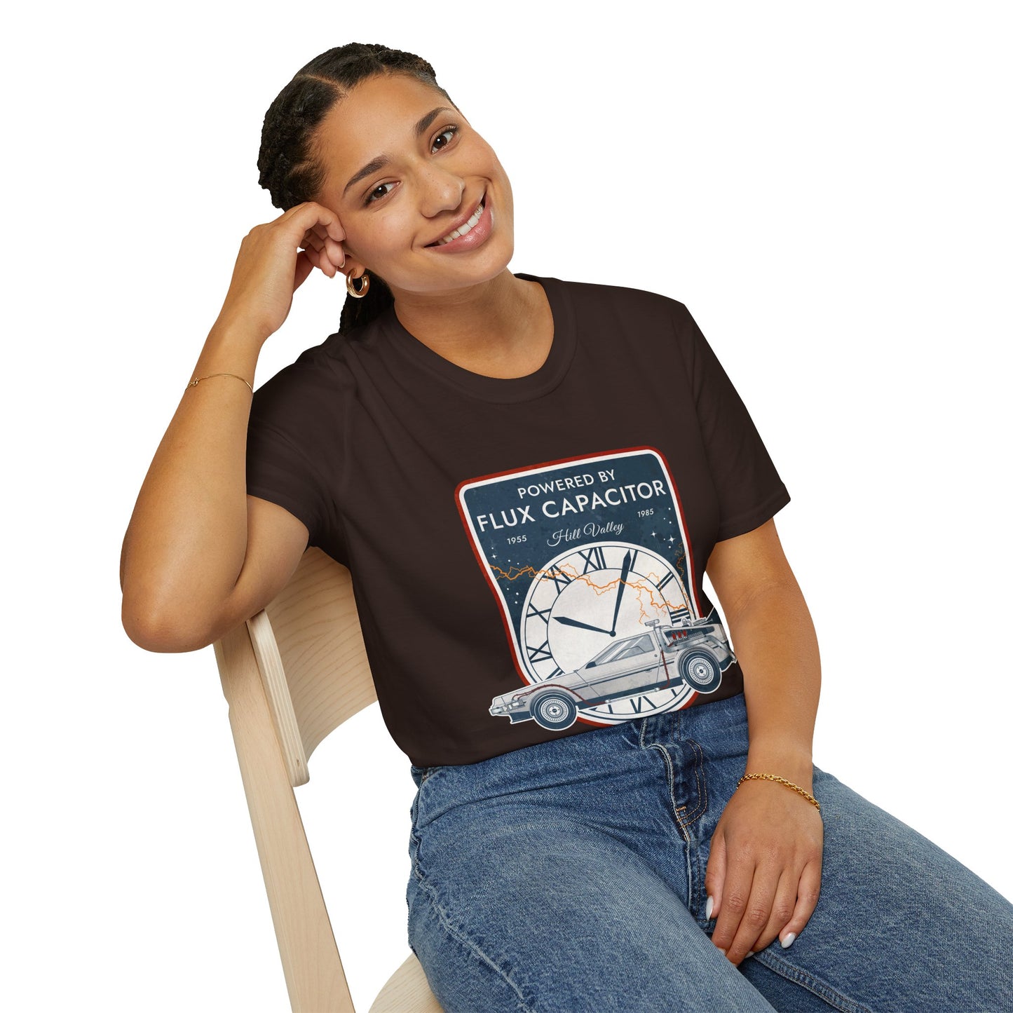 Back to the Future - Powered by Flux Capacitor T-Shirt