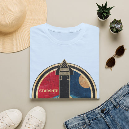 Starship Rocket Badge T-Shirt