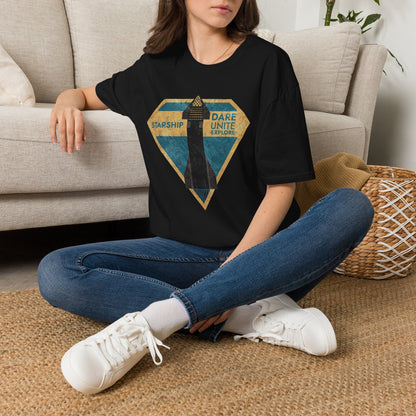 SpaceX-Starship: Dare. Unite. Explore. T-Shirt