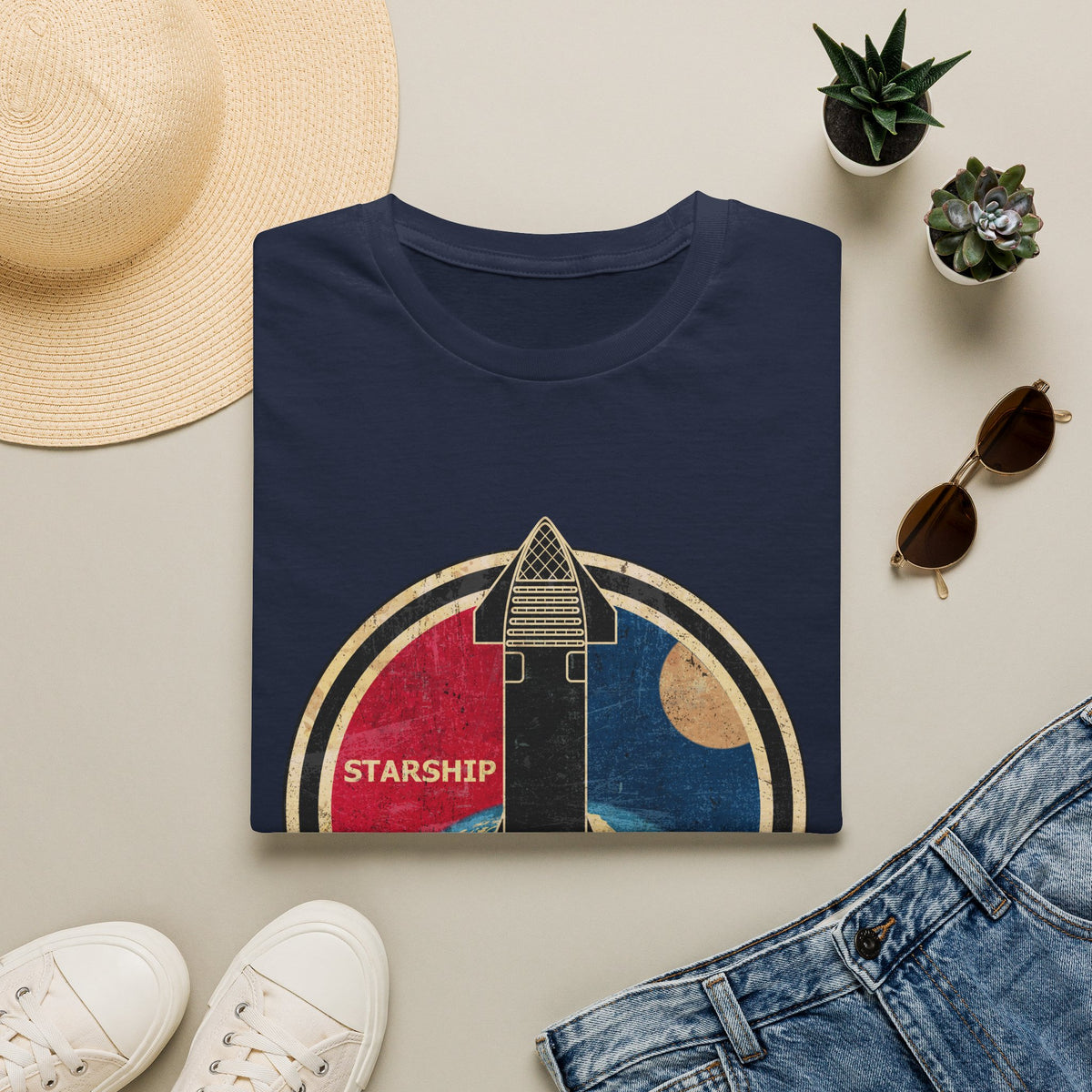 SpaceX Starship Classic T-Shirt