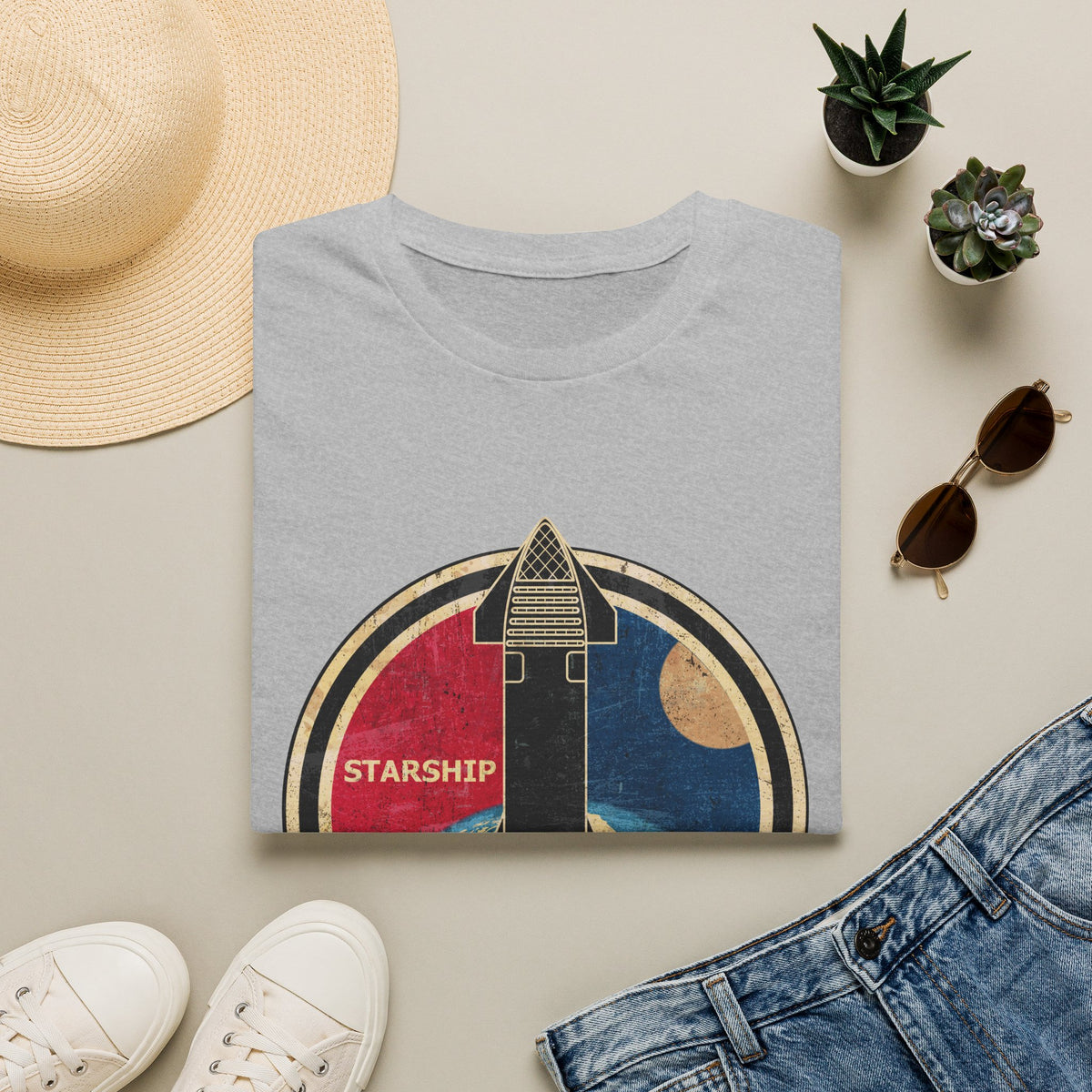 SpaceX Starship Classic T-Shirt