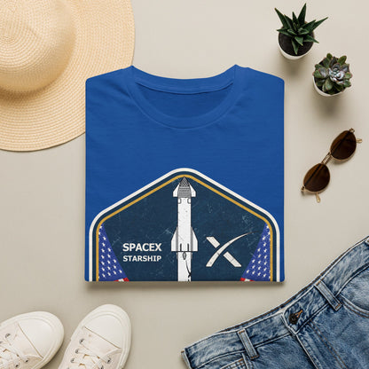 SpaceX Starship Badge T-Shirt