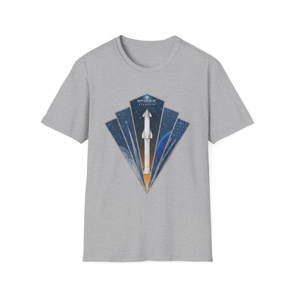 Starship Rocket Badge T-Shirt