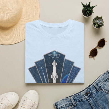 Starship Rocket Badge T-Shirt