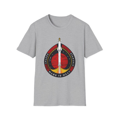 SpaceX-Starship: Mars is Next. T-Shirt