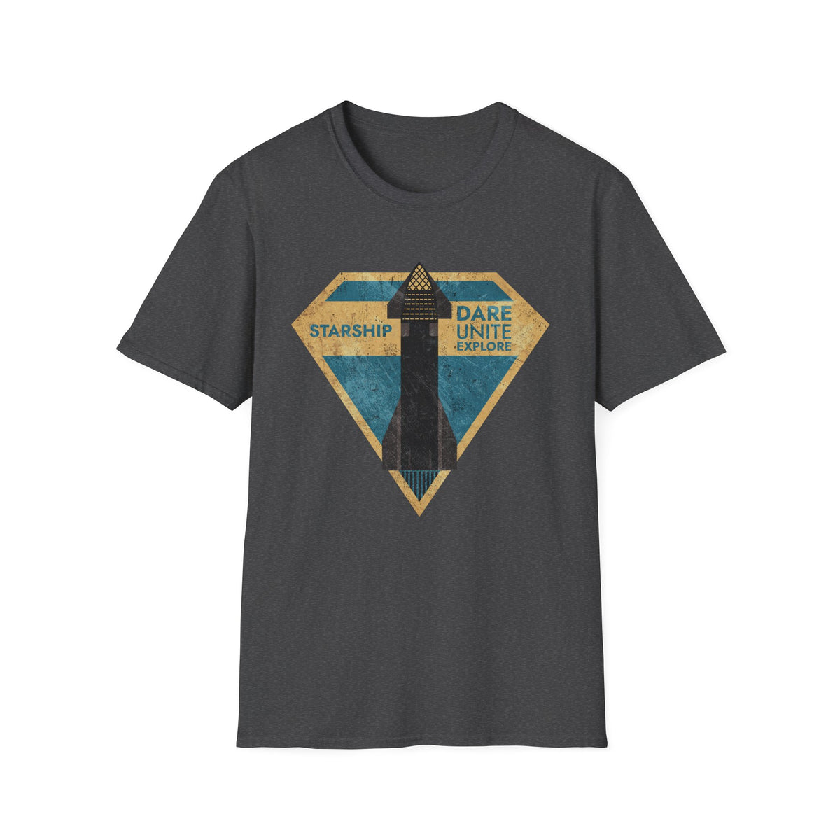 SpaceX-Starship: Dare. Unite. Explore. T-Shirt